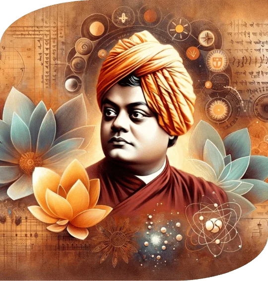 Swami Vivekananda, a great Indian philosopher and spiritual leader.