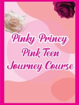 A vibrant pink journey course for teenagers, filled with excitement and adventure.